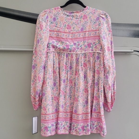 Goodnight Macaroon Sherry Print Tassel Dress - Picture 3 of 6